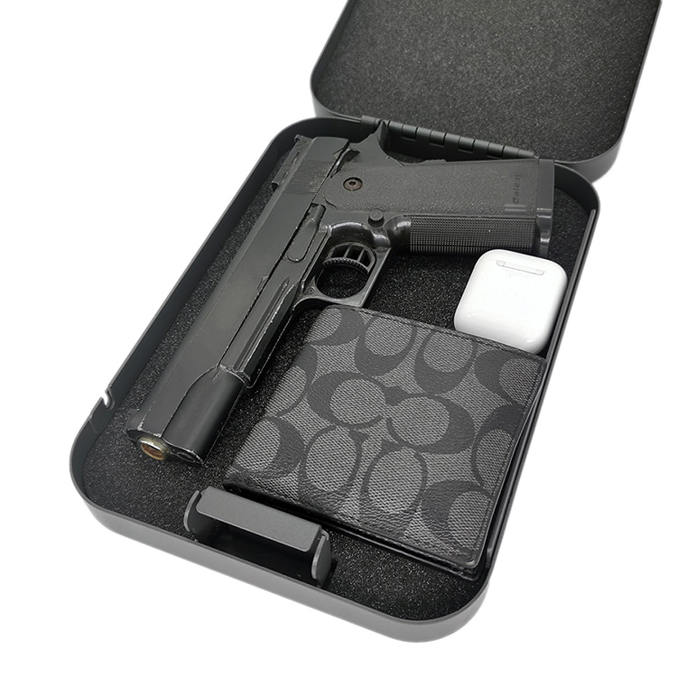 Kotak Kunci LB011K dengan Kunci untuk Pistol Sub-kompak